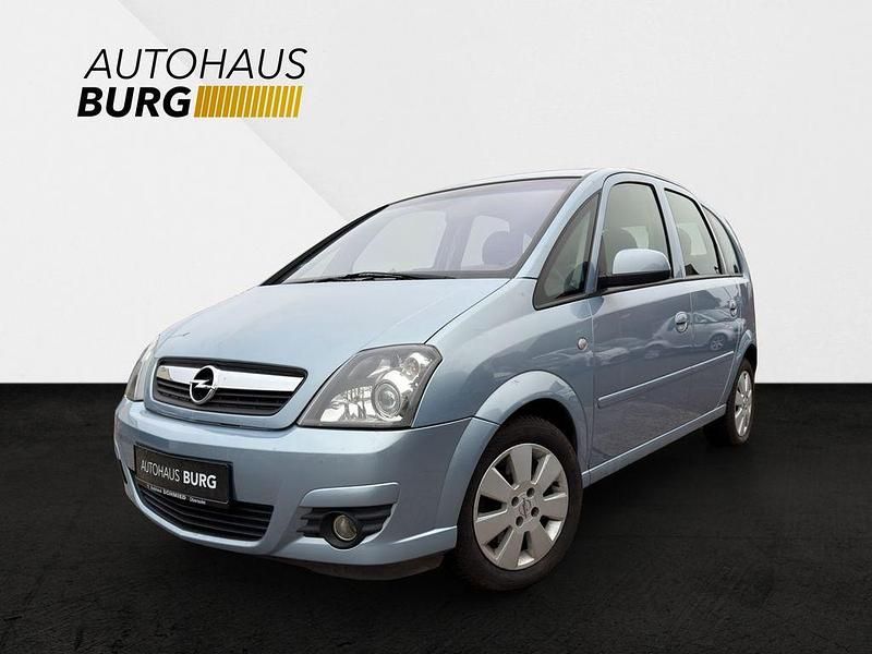 Blau Gebraucht 2008 Opel Meriva Innovation Van / Kleinbus | 4.599 € (Etwas zu teuer) - Bild 1/4