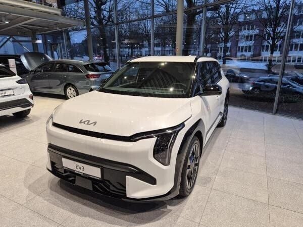 Weiß (schneeweiß) Neu 2025 Kia EV3 Air SUV | 31.500 € (Fairer Preis) - Bild 1/4