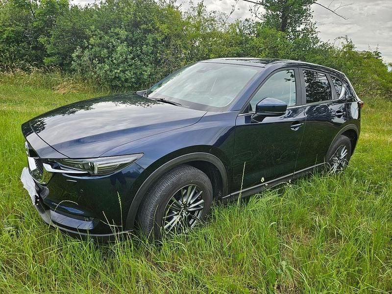 Blau Gebraucht 2018 Mazda CX-5 Exclusive-Line SUV | 19.900 € (Fairer Preis) - Bild 1/4