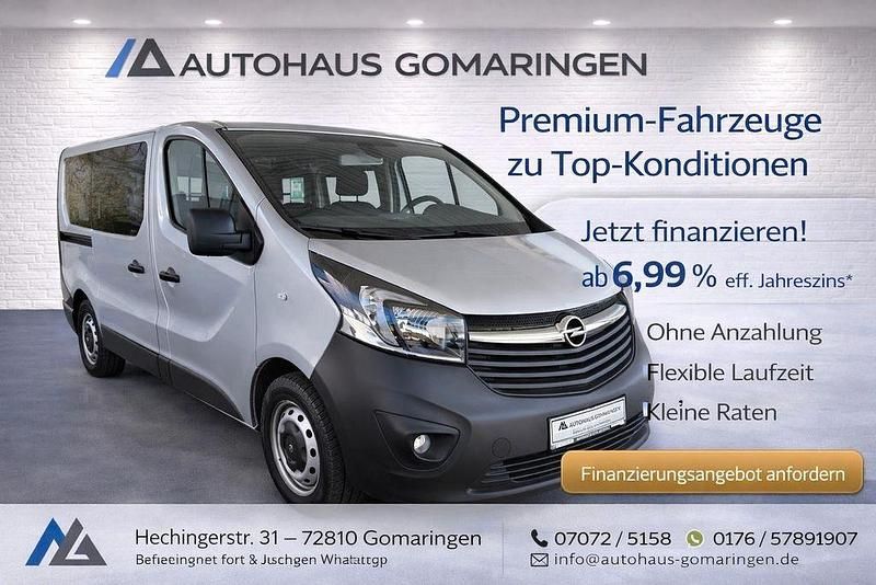 Gebraucht Opel Vivaro 125 PS (91 kW) 2018 Silber Van / Kleinbus