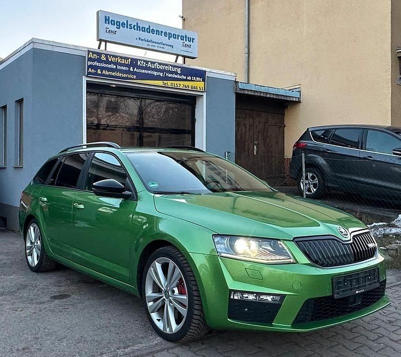Gebraucht Skoda Octavia RS 184 PS (135 kW) 2014 Grün Kombi