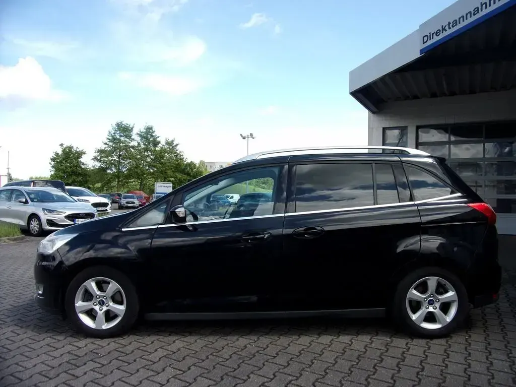 Gebraucht Ford Grand C-Max Titanium 150 PS (110 kW) 2017 Schwarz Van / Kleinbus