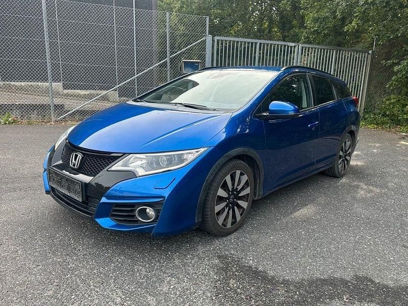 Blau Gebraucht 2015 Honda Civic Elegance Limousine | 6.000 € (Guter Preis) - Bild 1/4