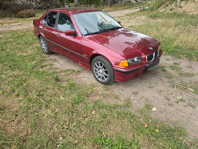 Rot Gebraucht 1995 BMW 316 Limousine | 1.250 € - Bild 1/4