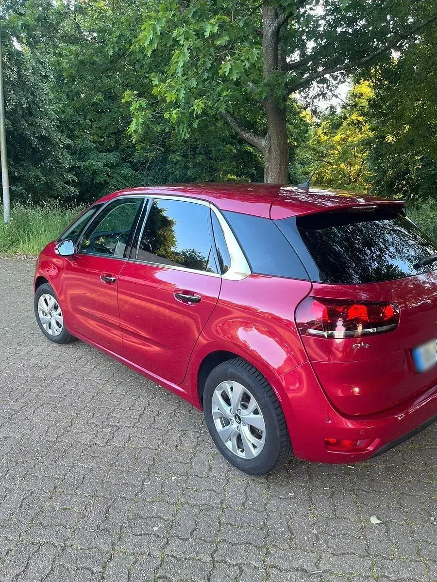 Gebraucht Citroën C4 Picasso Exclusive 156 PS (114 kW) 2013 Rot Van / Kleinbus