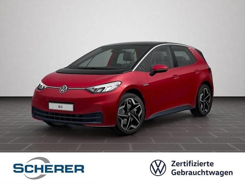 Kings red metallic schwarz Gebraucht 2023 VW ID.3 Pro Performance Kleinwagen | 22.980 € (Superpreis) - Bild 1/4