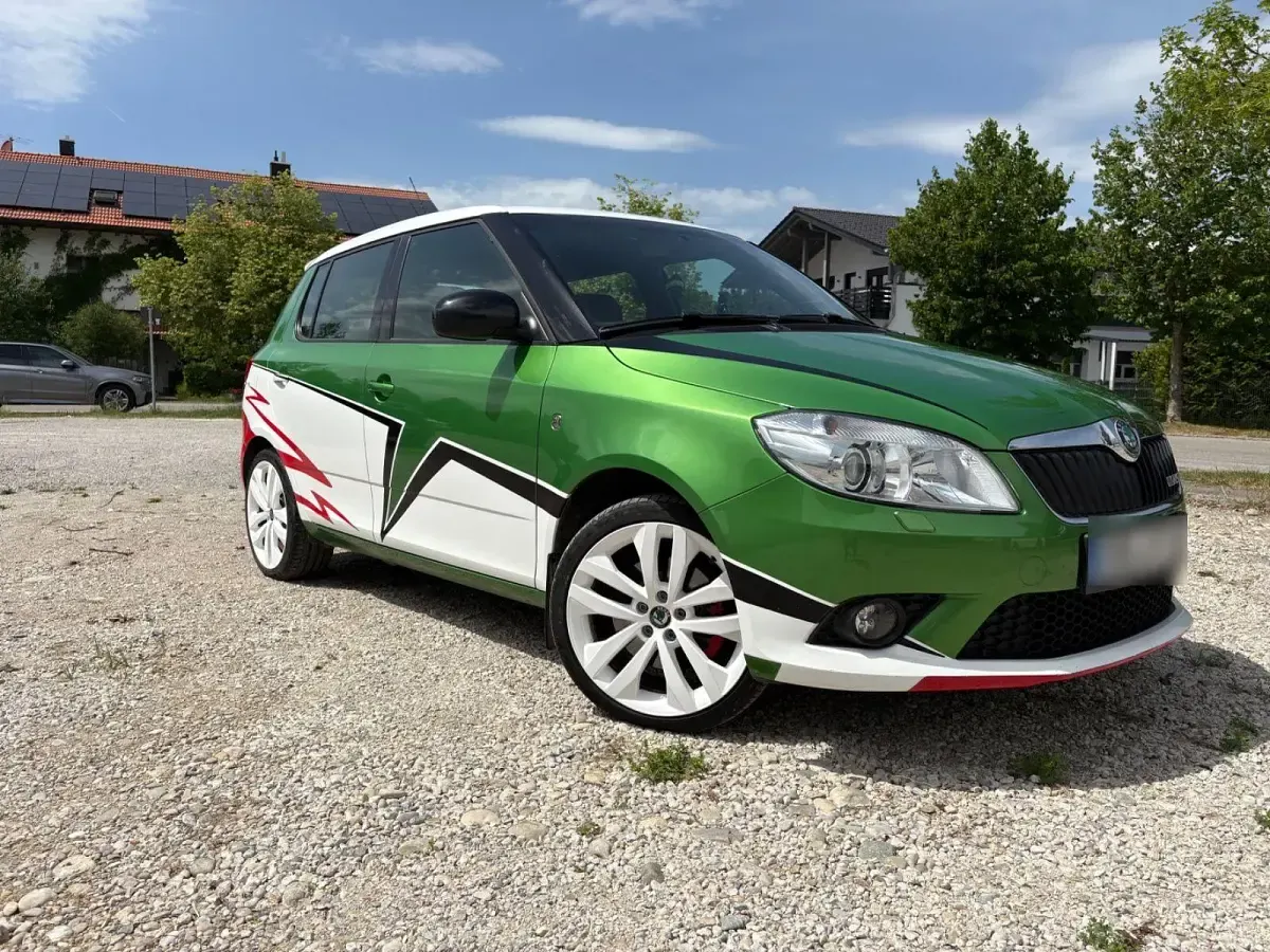 Gebraucht Skoda Fabia RS 179 PS (131 kW) 2011 Grün Kleinwagen