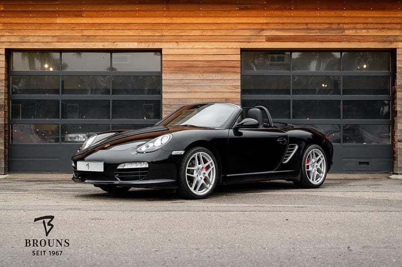 Schwarz Gebraucht 2009 Porsche Boxster S Chrono Cabrio | 35.950 € (Fairer Preis) - Bild 1/4