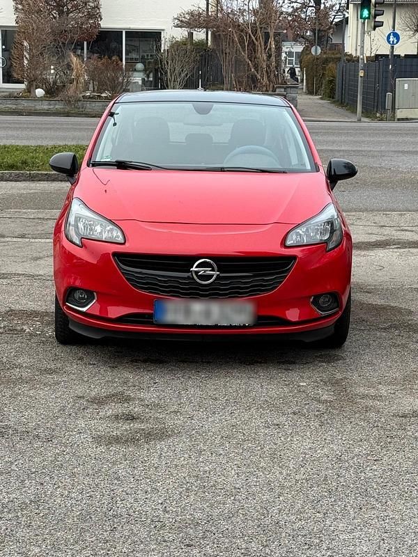 Rot Gebraucht 2017 Opel Corsa Eco Limousine | 5.500 € (Guter Preis) - Bild 1/4