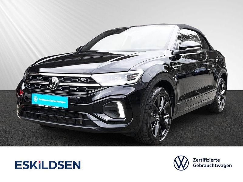 Metallic Gebraucht 2024 VW T-Roc Cabriolet R-line Cabrio | 39.330 € (Teuer) - Bild 1/3