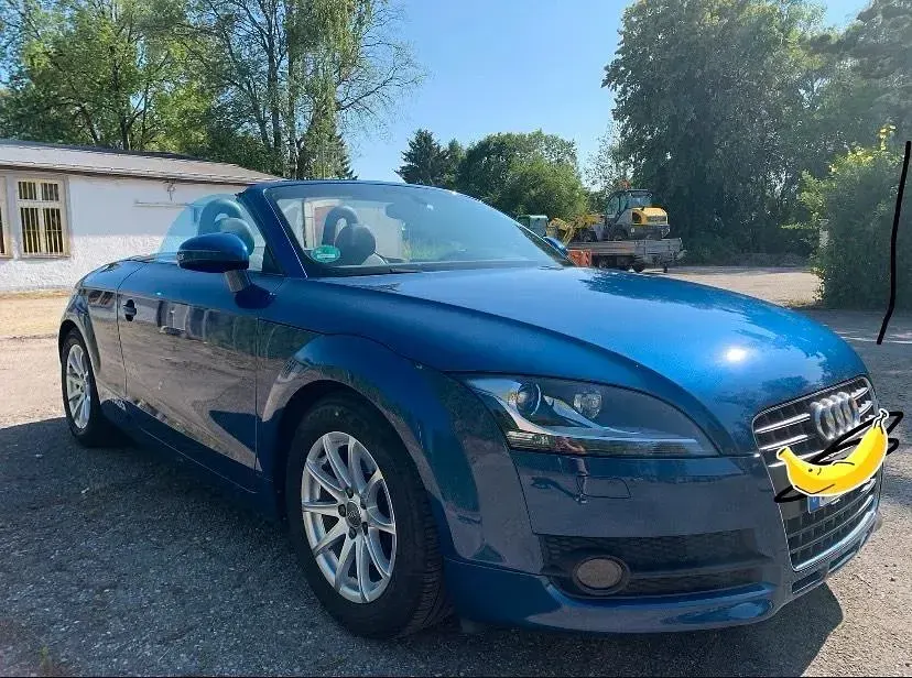 Gebraucht Audi TT Roadster 200 PS (147 kW) 2008 Blau Cabrio