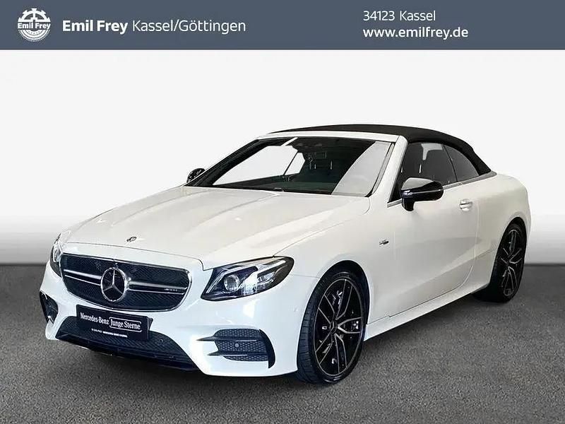Designo diamantweiß bright metal Gebraucht 2020 Mercedes E53 AMG AMG Cabrio | 56.800 € (Superpreis) - Bild 1/4