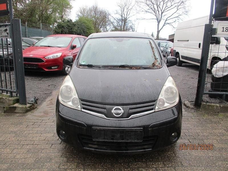 Gebraucht Nissan Note I-Way 88 PS (64 kW) 2009 Schwarz Kleinwagen