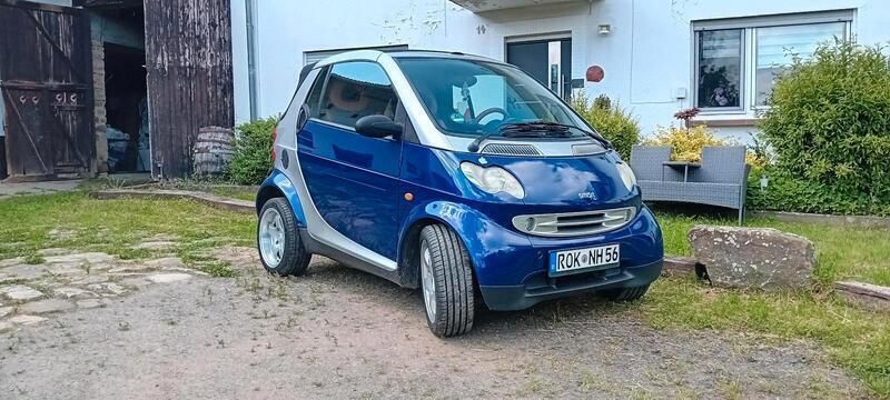 Blau Gebraucht 2000 Smart ForTwo Cabrio Cabrio | 1.800 € (Fairer Preis) - Bild 1/4