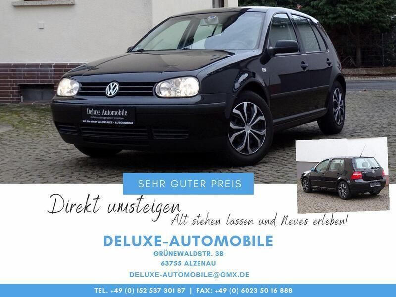 Schwarz Gebraucht 2003 VW Golf IV Limousine | 2.200 € (Fairer Preis) - Bild 1/3