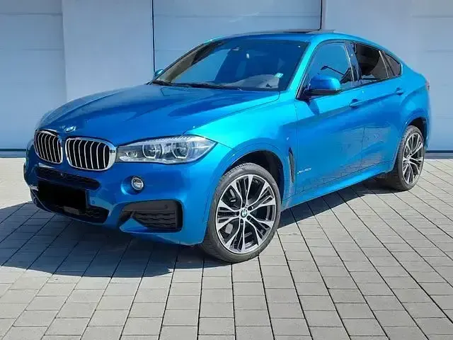 Gebraucht BMW X6 Performance 313 PS (230 kW) 2018 Long beach blue SUV