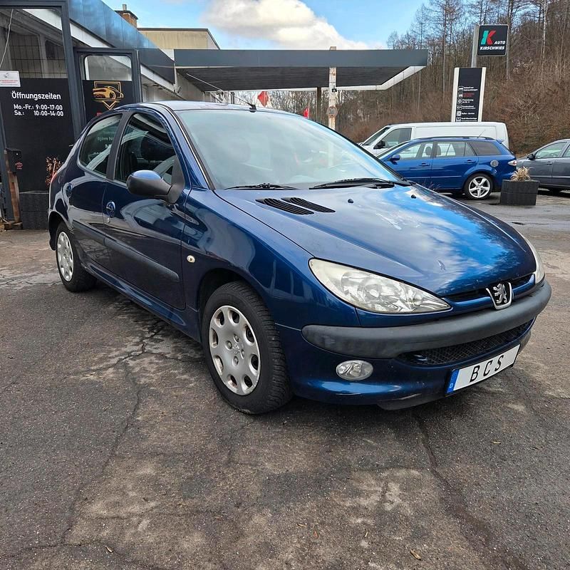 Gebraucht Peugeot 206 60 PS (44 kW) 2005 Blau Kleinwagen
