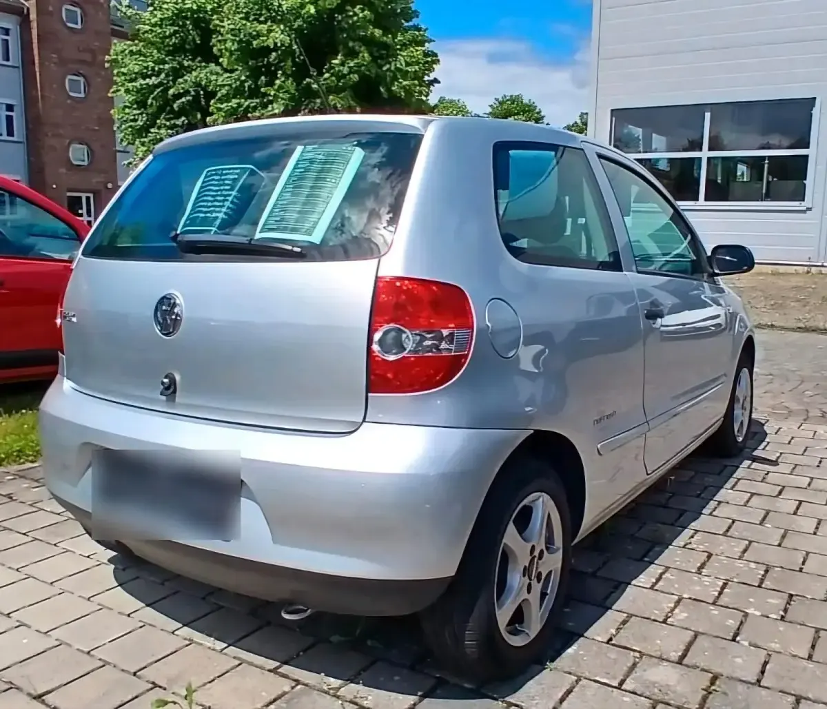 Gebraucht VW Fox Refresh 55 PS (40 kW) 2009 Silber Kleinwagen