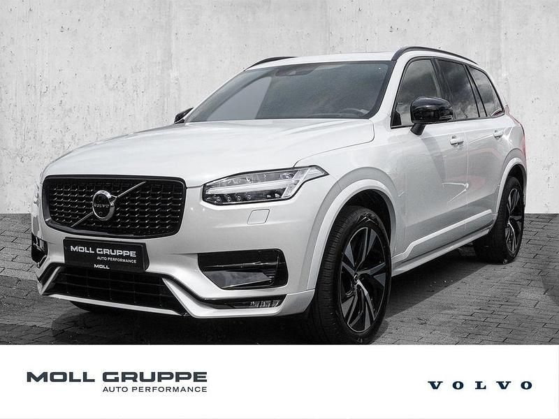 Crystal white / metallic Gebraucht 2022 Volvo XC90 R-Design SUV | 48.980 € (Superpreis) - Bild 1/4