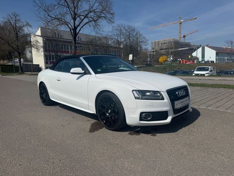 Gebraucht Audi A5 Cabriolet Advanced 239 PS (175 kW) 2010 Weiß Cabrio
