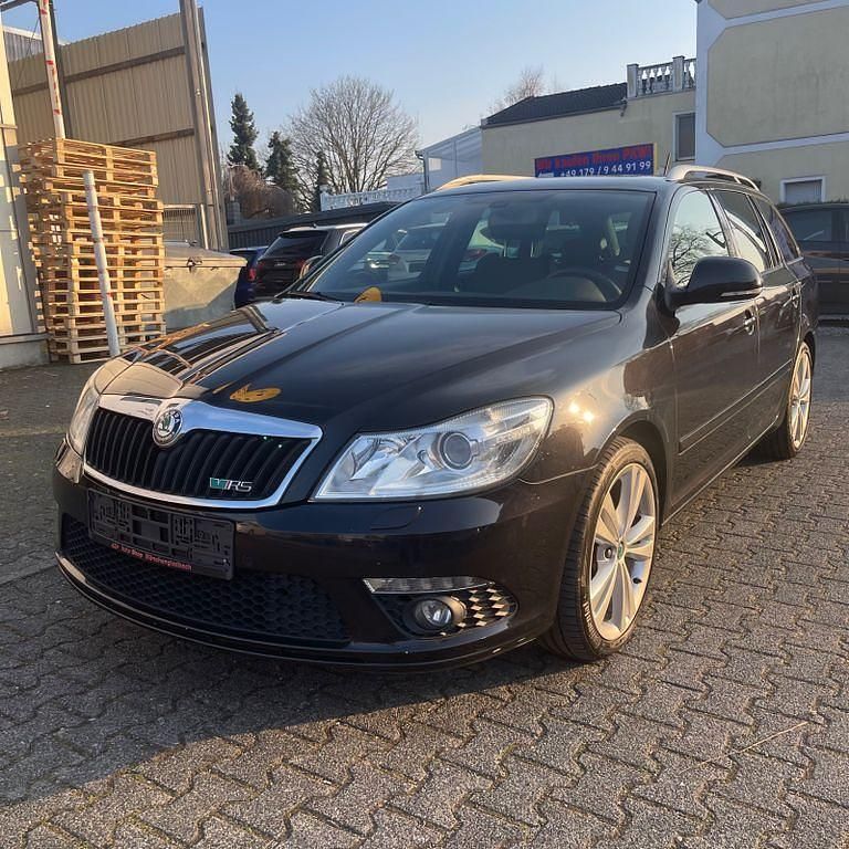 Gebraucht Skoda Octavia RS 170 PS (125 kW) 2012 Schwarz Kombi