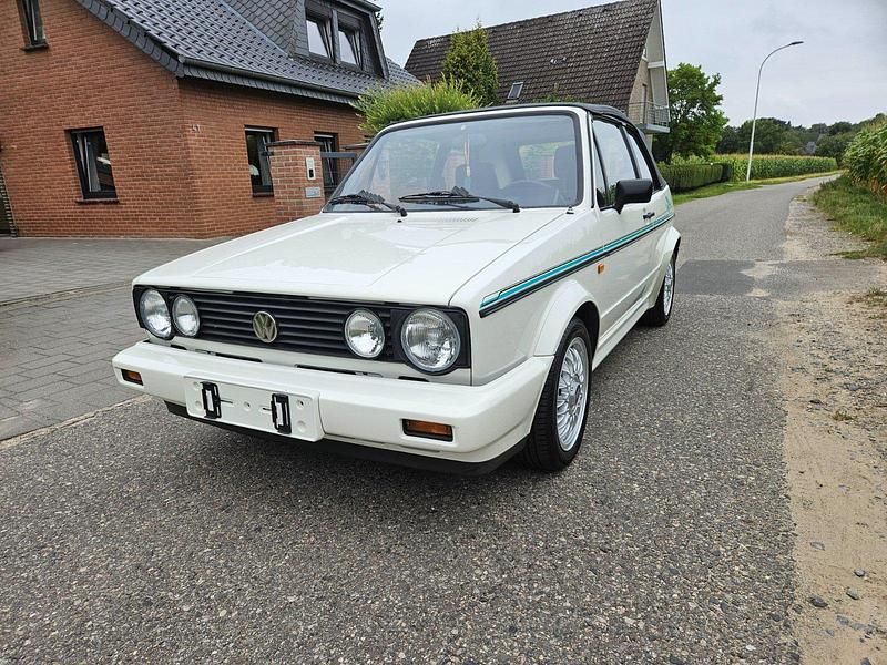 Weiß Gebraucht 1995 VW Golf Cabriolet Karmann Cabrio | 13.900 € - Bild 1/4