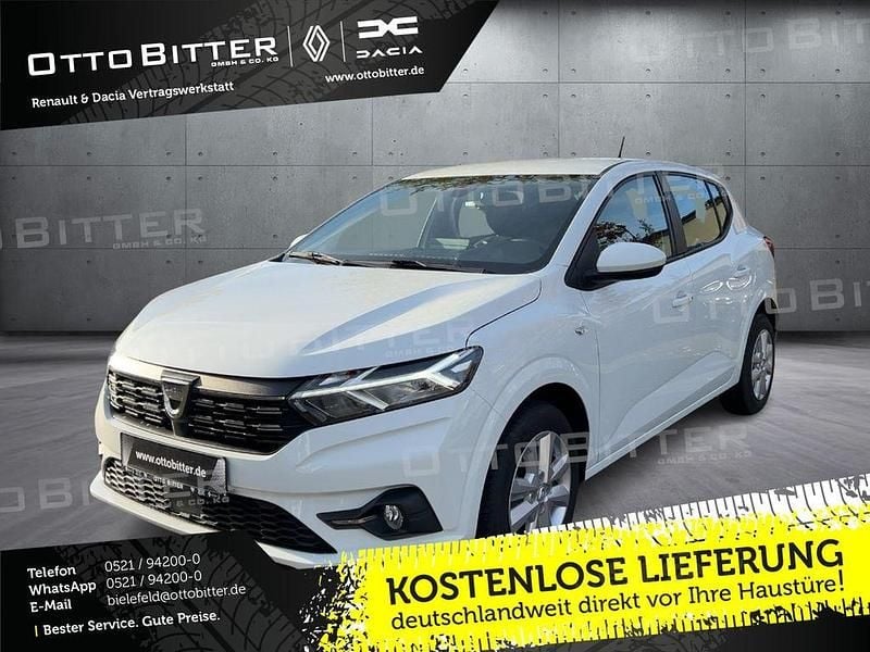 Weiß Gebraucht 2021 Dacia Sandero Comfort Limousine | 11.745 € (Fairer Preis) - Bild 1/4