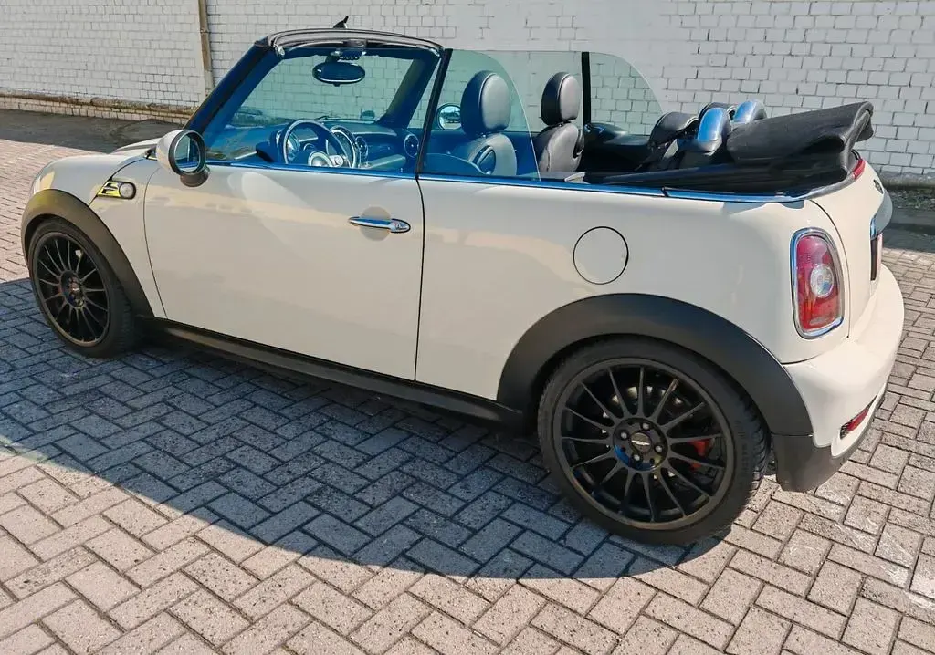 Gebraucht Mini John Cooper Works Cabriolet 211 PS (155 kW) 2010 Weiß Cabrio