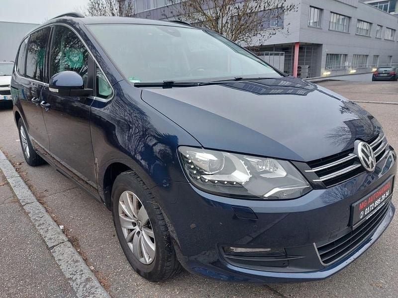 Blau Gebraucht 2016 VW Sharan Van / Kleinbus | 11.500 € (Guter Preis) - Bild 1/4