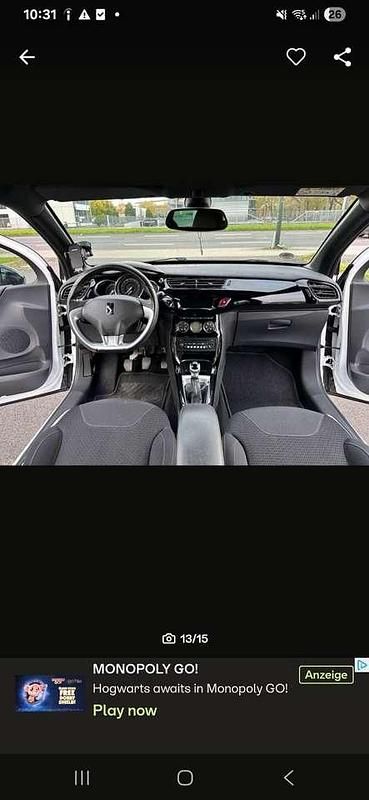 Gebraucht DS Automobiles DS3 131 PS (96 kW) 2013 Cabrio