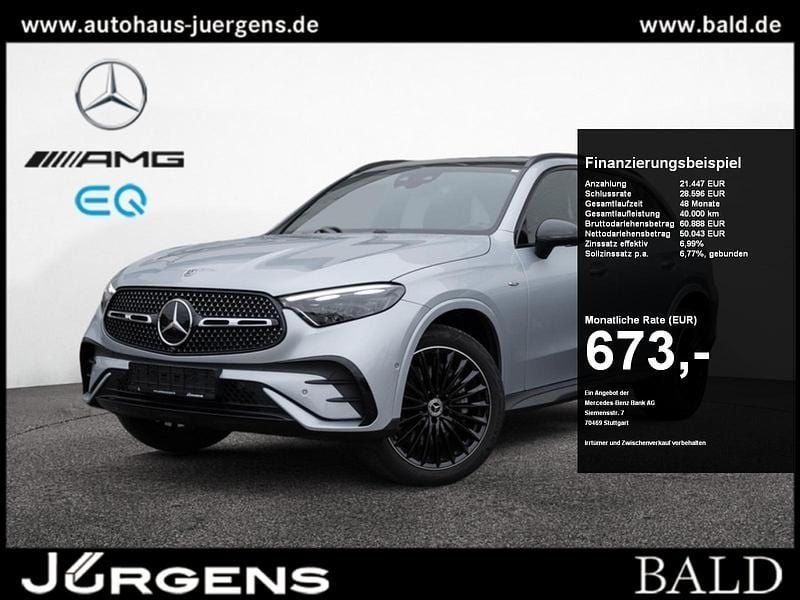 Silber hightech silver metall Gebraucht 2025 Mercedes GLC400d AMG SUV | 71.290 € (Fairer Preis) - Bild 1/4