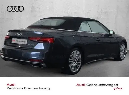 Gebraucht Audi A5 Cabriolet Advanced Plus 265 PS (194 kW) 2023 Manhattangrau metallic Cabrio