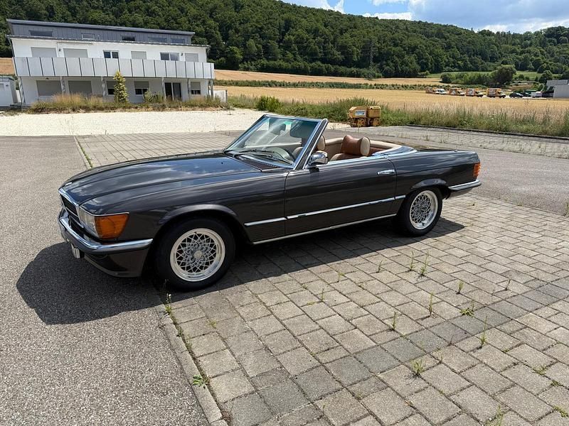 Braun Gebraucht 1975 Mercedes SL280 Cabrio | 32.000 € - Bild 1/4