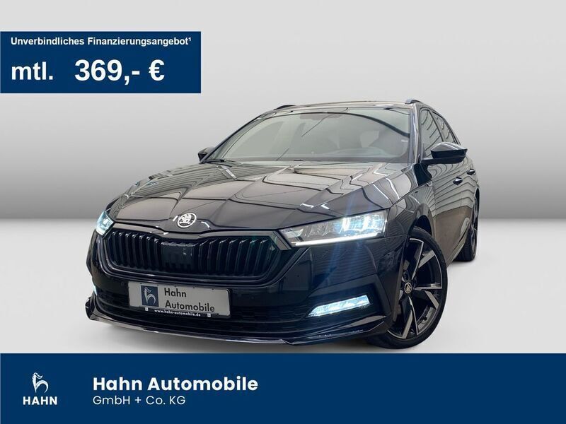 Schwarzmagic perleffekt met. Gebraucht 2022 Skoda Octavia SportLine Kombi | 28.930 € (Teuer) - Bild 1/4