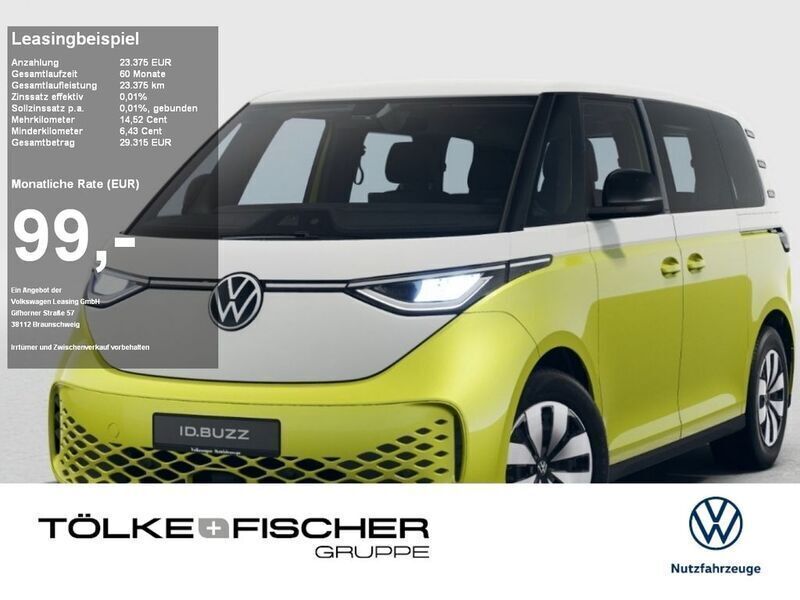 Weiß Neu 2025 VW ID. Buzz Pro Van | 65.700 € (Fairer Preis) - Bild 1/4