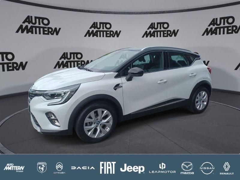 Weiss qnc+schwarz gne (metallic) Gebraucht 2021 Renault Captur Intens SUV | 19.980 € (Fairer Preis) - Bild 1/4