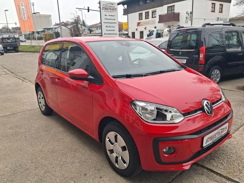 Rot Gebraucht 2021 VW up! Basis Kleinwagen | 10.490 € (Fairer Preis) - Bild 1/4