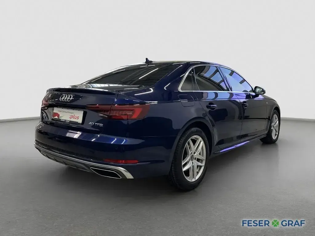 Gebraucht Audi A4 S-Line 190 PS (139 kW) 2019 Blau Limousine