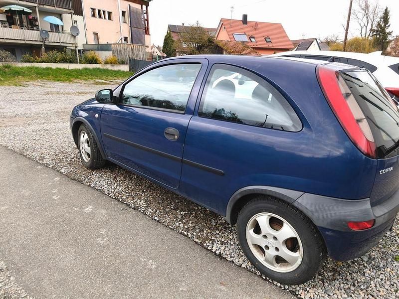 Gebraucht Opel Corsa 58 PS (42 kW) 2002 Blau Kleinwagen