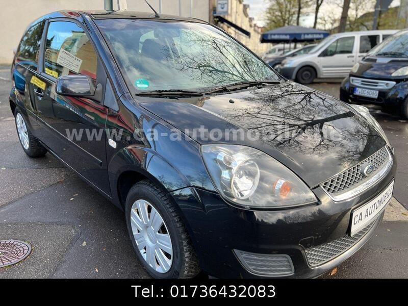 Schwarz Gebraucht 2007 Ford Fiesta Kleinwagen | 2.999 € - Bild 1/4
