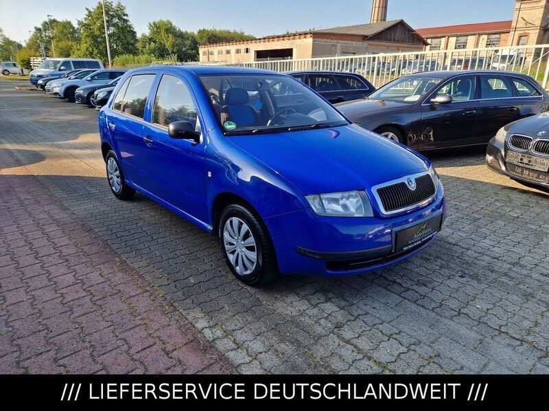 Gebraucht Skoda Fabia Exact 75 PS (55 kW) 2003 Blau Kleinwagen