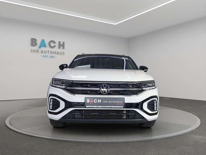 Gebraucht VW T-Roc R-line 150 PS (110 kW) 2023 Pure white schwarz SUV