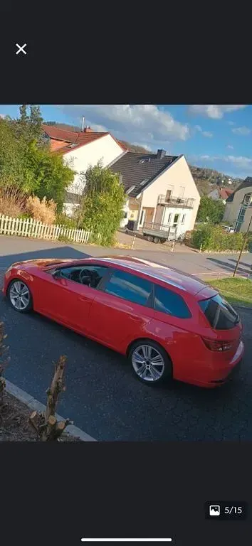 Second-hand Seat Leon ST FR 184 CP (135 kW) 2014 Roșu Break