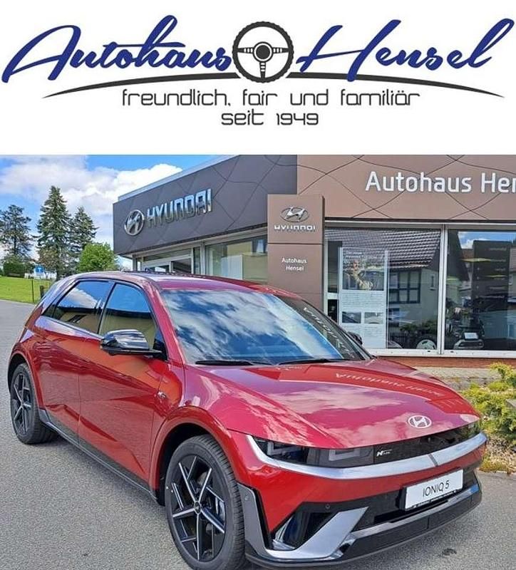Ultimate red Gebraucht 2025 Hyundai Ioniq 6 N Line Limousine | 52.990 € (Etwas zu teuer) - Bild 1/4