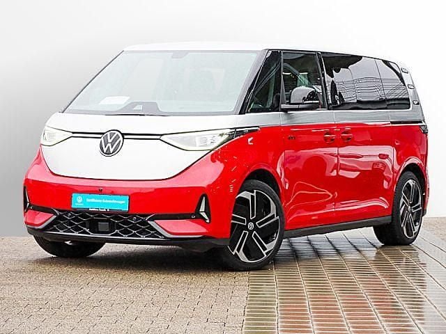 Gebraucht VW ID. Buzz GTX 250 kW (340 PS) 2025 Kirschrot/silber foliert Van / Kleinbus