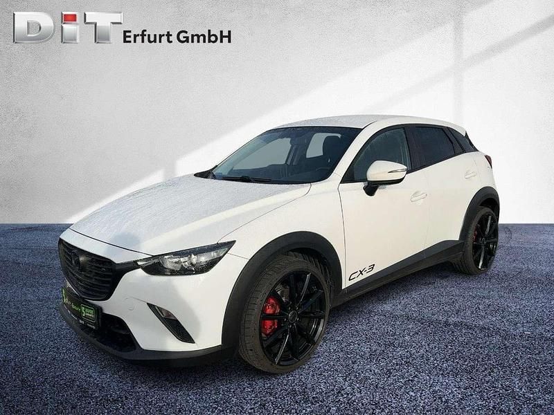 Gebraucht Mazda CX-3 Prime-Line 120 PS (88 kW) 2018 Arctic white SUV