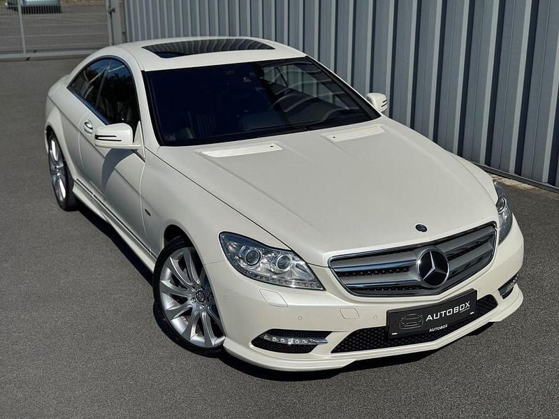 Designo magno white matt Gebraucht 2014 Mercedes CL500 AMG line Coupé | 44.999 € - Bild 1/4