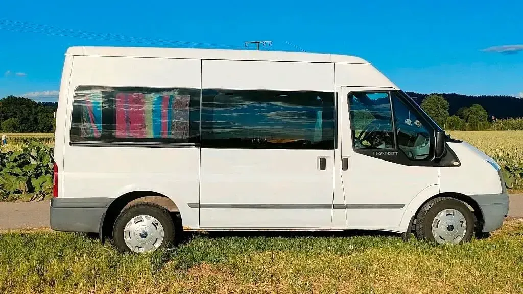 Gebraucht Ford Transit 85 PS (62 kW) 2011 Weiß Van / Kleinbus