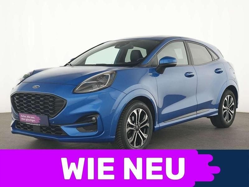 Dynamic blau Gebraucht 2020 Ford Puma Gen-E ST-Line X SUV | 16.195 € - Bild 1/4