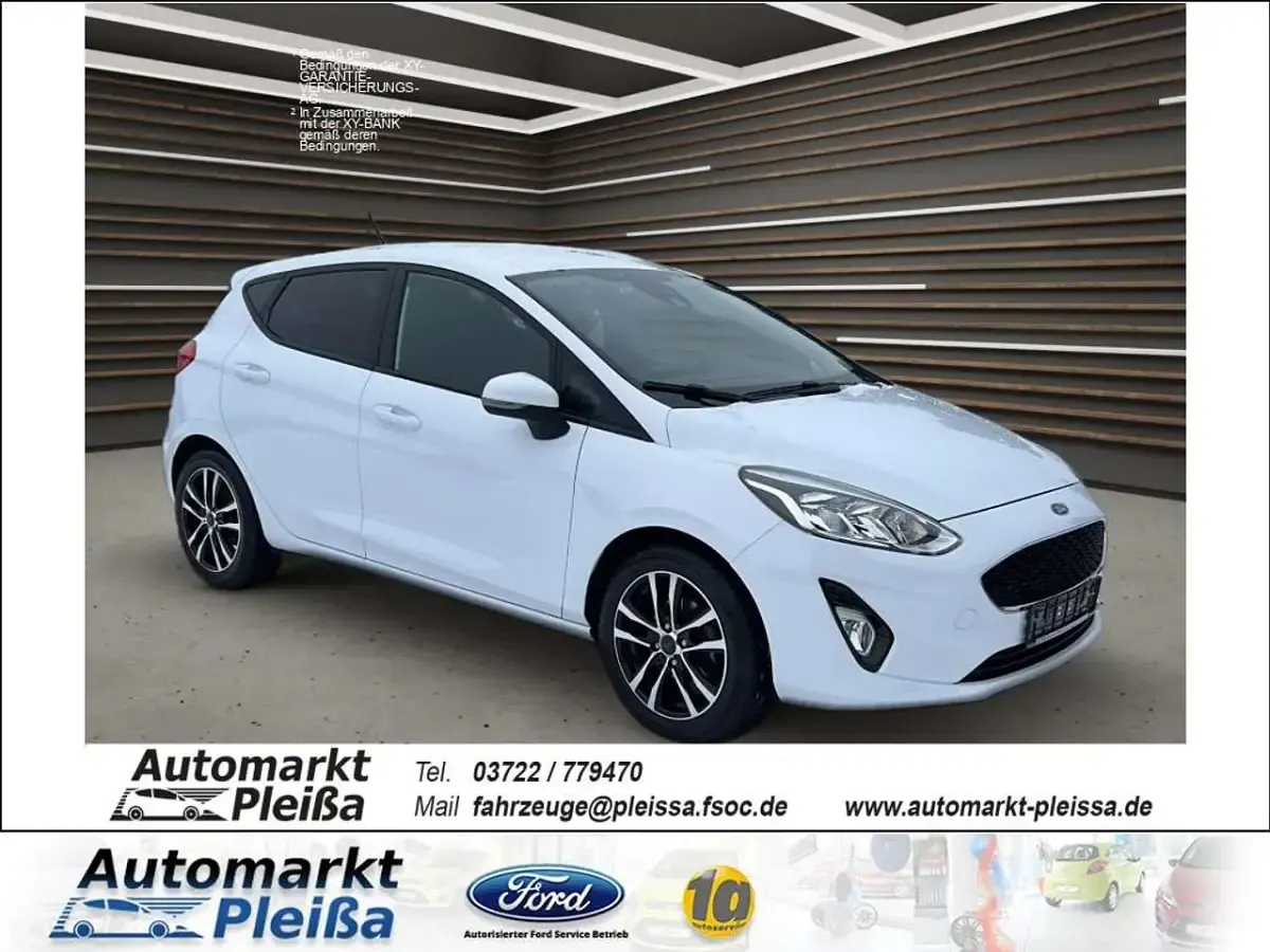 Gebraucht Ford Fiesta Cool & Connect 86 PS (63 kW) 2018 Weiß Kleinwagen